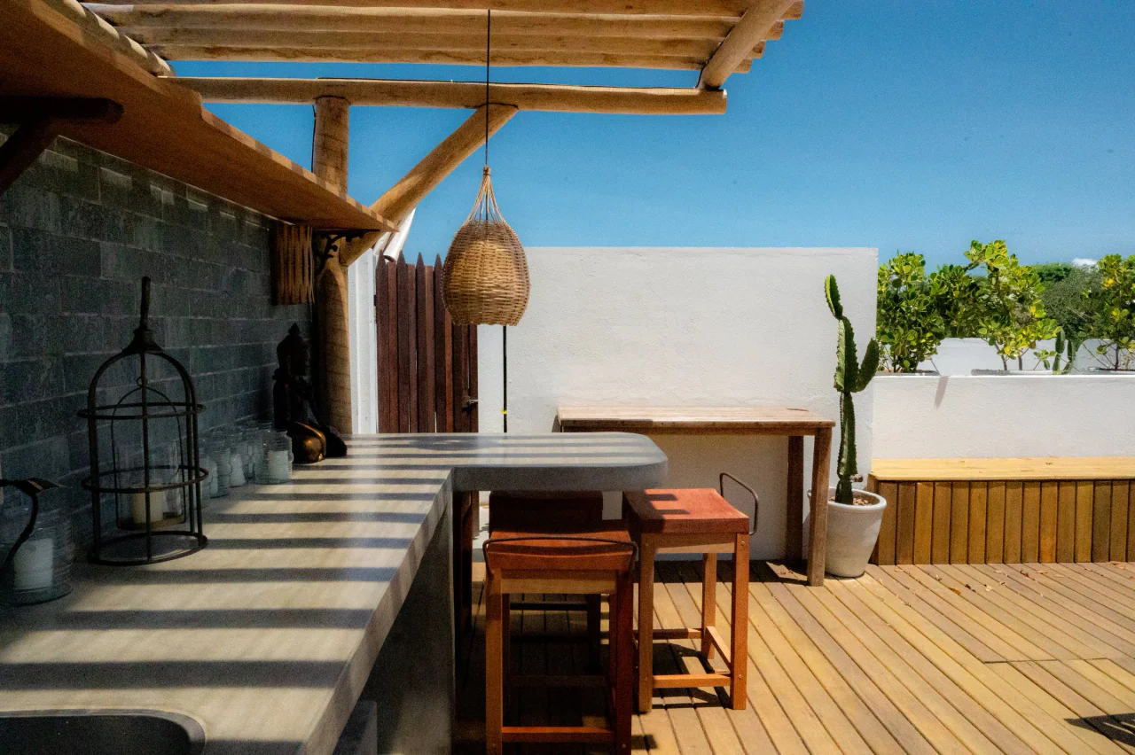 Loft com Rooftop Privativo e hidro da Zenhouse Pipa